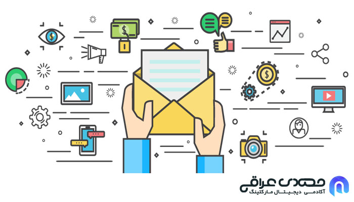 استفاده مدیا در بازاریابی ایمیلی