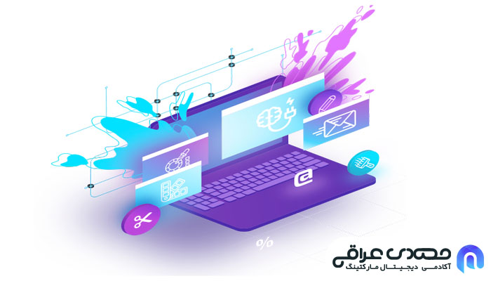 تصاویر در صفحه فرود